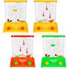Gejoy 4 Pezzi Water Game Portatile Anello d'Acqua Arcade Tavolini d'Acqua per Giocattoli Bomboniera Divertente con Pesce per età Diverse per Bambini Adulti, Senza Acqua (Stile Chic)