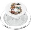 Cantiere Compleanno Collezione 5 Anni Compleanno Escavatore Cantiere Camion PopSockets PopGrip per MagSafe