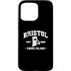 US States United States USA Country Amer Custodia per iPhone 15 Pro Max Rhode Island Bristol Est. 1680 Stati Uniti d'America