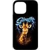 Animal Rock & Roll Graphic Concert Punk Custodia per iPhone 13 Pro Max Concerto di musica Animal Rock dei Giraffe Heavy Metal anni '80