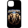 Animal Rock & Roll Graphic Concert Punk Custodia per iPhone 15 Plus Concerto di musica Animal Rock degli Elephant Heavy Metal anni '80