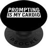 AI Vibe Code Programming Developer Humor Codifica divertente Vibe Agente AI Developer Prompt Ingegnere Coder PopSockets PopGrip Adesivo