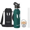 Super Sparrow Borraccia Bambini, Bottiglia Termica Senza Perdite - 620ml, Senza BPA Borracce, per Scuola, Sport, Campeggio, Yoga, Palestra, Ciclismo