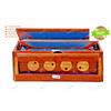 Fatto a mano Shruti Box Swarpeti Wood Swar Peti Swarpeti colore legno naturale