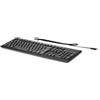 HP Hewlett-Packard Tastiera HP Tastiera USB layout francese nero (QY776AA#ABF)