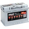 PILOT Batteria auto 12V Pilot Start-Stop EFB 72 Ah 680 A L3