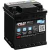 PILOT Batteria per auto Pilot SMF 40Ah 330AEN con capacità di ricarica rapida