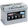 PILOT Batteria per auto Pilot SMF 75Ah 700AEN con capacità di ricarica rapida