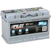 PILOT Batteria auto Pilot SMF 90Ah 850AEN con capacità di ricarica rapida