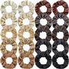BetterJonny - 20 elastici per capelli in seta imitazione scrunchie raso, per donne e ragazze