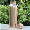 Borraccia in rame 700 ml fatta a mano Ayurveda Yoga benefici per la salute se...