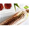 Borraccia sportiva 100% rame fiaschetta ayurvedica rame martellato bottiglia ...