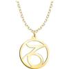 Sofia Milani - Collana da Donna in Argento 925 - Ciondolo a Segno Zodiacale