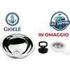 Can LAVELLO INOX LAVANDINO BARCA E CAMPER SEMISFERICO ROTONDO ACCIAIO CAN ø29
