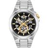 Bulova Orologio Automatico Uomo con Cinturino in Acciaio Inox 98A224