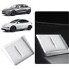 JSCARLIFE Tappetino in silicone per console centrale T&esla Model 3 2024-2025 e Model Y 2025-2026, design antiscivolo con vassoio protettivo, protezione antigraffio per ricarica wireless, accessori