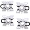 Twowinds - Clip Alzacristallo 51321938884 Compatibile con BMW E36 E36 E90 E90 E92 E93 E34 E34 E32 Z1 Z3 Z4 - Porta Anteriore Destro e Sinistro - Regolatore di Finestrini (4 pezzi)
