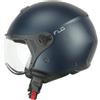 CGM Casco open face, 167A FLO MONO Petrolio satinato sagomata, S