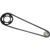 Yctze Kit Pignone Catena 420, Catena 420 155mm 37T Anteriore 420 Pignone Posteriore 17T Universale per Mini Moto da a ATV Go Kart
