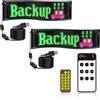 NEWFUN 2 luci Insegna luminosa led programmabile, Display LED da 37,2 x 9,2 cm, 5 V / 2 A Pannello LED RGB Bluetooth Smart Apps