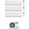 Hisense CONDIZIONATORE HISENSE TRIAL SPLIT ENERGY ULTRA 7000+7000+12000 BTU WIFI INVERTER 3AMW62U4RJC A++