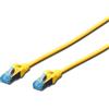 Digitus DK-1531-030/Y cavo di rete Giallo 3 m Cat5e DK-1531-030/Y