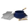 Cookut - L'incredibile kit padelle e padella con manico rimovibile - Mirtillo