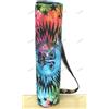 Fatto a mano Borse da palestra Indian Sun Multi Mandala borsa porta tappetino yoga con tra...