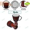 Fatto a mano Djembe africano professionale batteria bongo legno suono buono