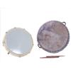Senza marchio Strumento Artigianale 13"Nagada Traditional Hand Drum 9"Nagadi Musical Percus...