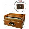 Fatto a mano Nuovo BINA Double Reeds 6 Stopper 3,25 Ottaves Triple Bellow 39 Keys Harmonium