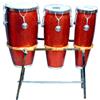 Fatto a mano Fibra Congo con supporto strumento a batteria percussioni