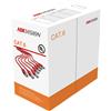 Hikvision DS-1LN6-UU cavo di rete Arancione 305 m Cat6 U/UTP (UTP) [DS-1LN6-UU]