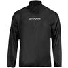 GIVOVA RAIN JACKET COLLO COSTINA NERO