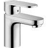 hansgrohe Vernis Blend Miscelatore monocomando lavabo 100 con conduzione dell'acqua isolata e salterello, cromo, 71571000