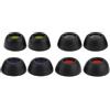 Briny River 1 set di cuscinetti in memory foam compatibili con Huawei Freebuds Pro 4 Pro 3 Pro 2 nero