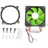 ciciglow Dissipatore Universale per CPU, per Am2, AM4 e S-754 939 940, per LGA 775 1150 1151 1155 1156 1200 1700 1356 1366 (Versione non luminosa)