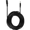 Sonew Cavo audio, cavo di prolunga ottico 3,5 mm maschio a femmina Jack Cavo aux per cuffie stereo per smartphone(15m)