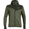 SALEWA Felpa con cappuccio AGNER HYBRID PL/DST M FZ HDY Arrampicata