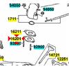 ATHENA GUARNIZIONE COLLETTORE ASPIRAZIONE KYMCO PEOPLE 125 1999 2000 B20000