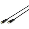 DIGITUS AK-330125-200-S DIGITUS HDMI AOC Cavo di collegamento ibrido in fibra ottica, 20 m