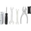 EVTSCAN Kit di attrezzi per riparazione moto universale Chiave + Cacciavite + Pinza + Set di attrezzi per prese per candele