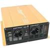 solartronics Invertitore - Convertitore di Tensione 12V 300 fino a 3000 Watt Onda Sinusoidale Pura con Vere Power USB 2.1A Edizione Oro … - 1500-3000 Watt