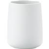 Zone Denmark Nova - Portaspazzolino in porcellana, 8 cm, colore: Bianco