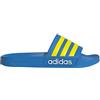 Adidas Adilette Shower Ciabatta Blu 3S Gialle