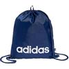 adidas Unisex - Adulto Linear Gymsack Shoe Bag, Black / White, One Size