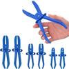 Zyluniy 6 Pezzi Pinze per Tubi in Nylon, Set di Pinze per Tubi Flessibili, Pinzes per Morsetti Linea Set di Utensil (Blu)
