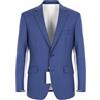 Suitsupply Blazer Uomo Lazio UK44 Lana Vergine Blu Colletto A Notch Foderato