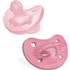 Chicco Gommotto Silicone Rosa 6-16 Mesi 2 Pezzi