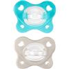 Chicco Dual Soft Succhietto Azzurro 6-16 Mesi 2 Pezzi